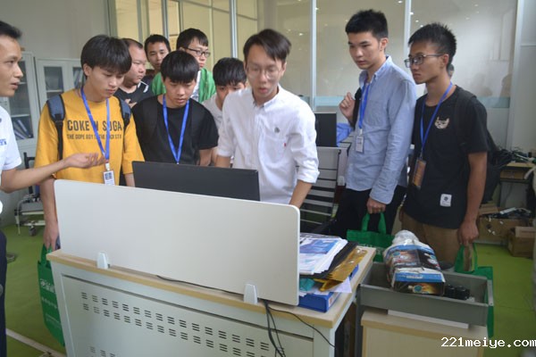 海大学生221meiye公司交流学习