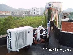 家用空气能热水器 - 广东河源空气能热水工程